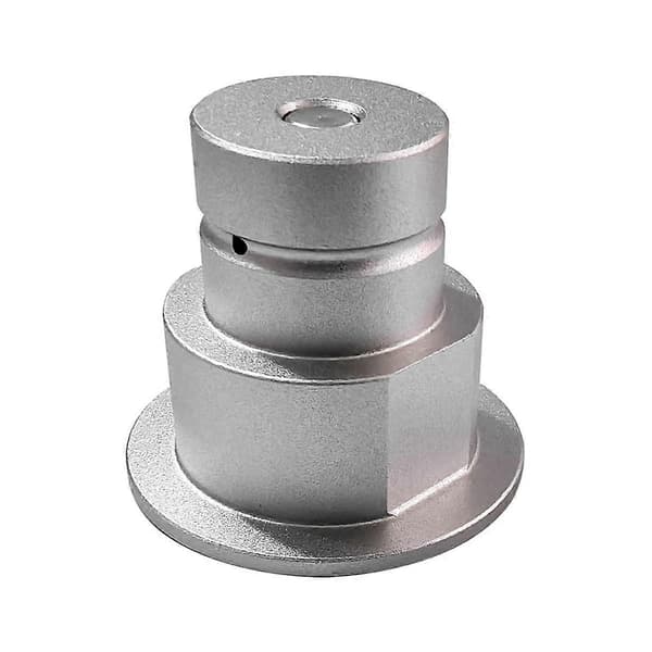 CO2 Quick Connect Adapter Metal Ekstern Tankforbindelse til Terra DUO ART Sodavandsmaskiner Sølv
