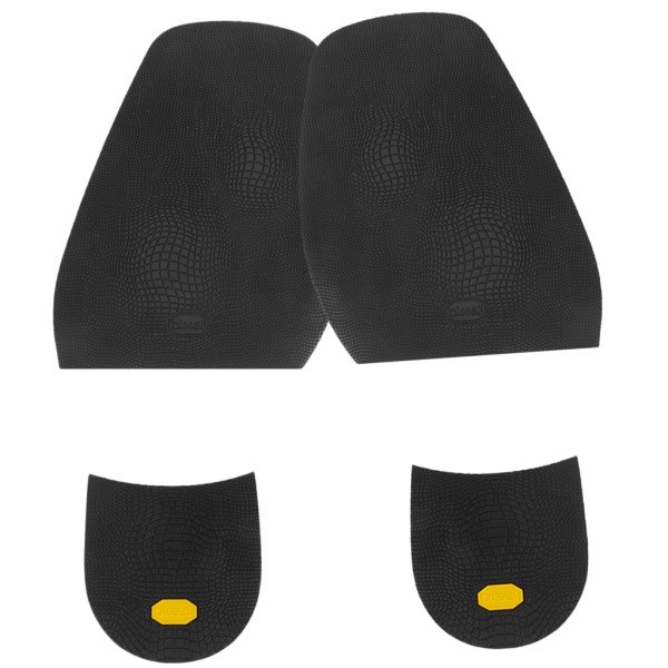 2st Skolim på sulor Set DIY Skor Reparationssulor Ny Svart 51B+61B