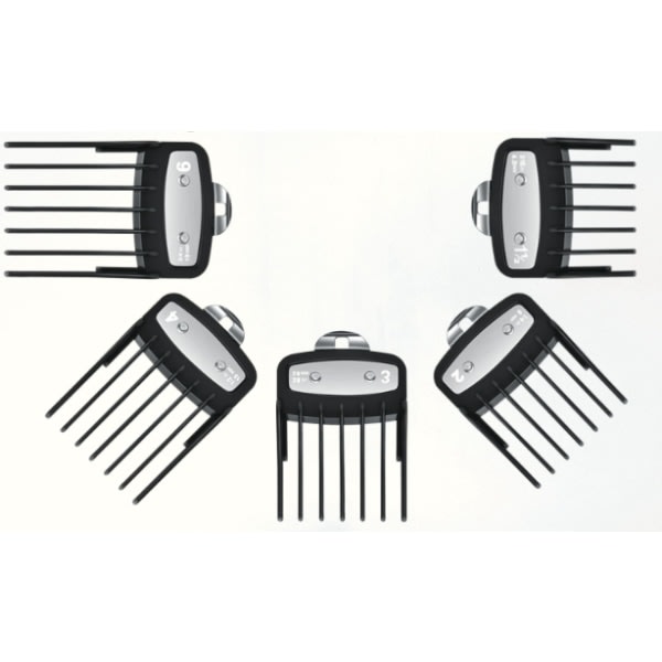 Kammer for Wahl Hårklipper Kam, metallklemme, 8 klippelengder