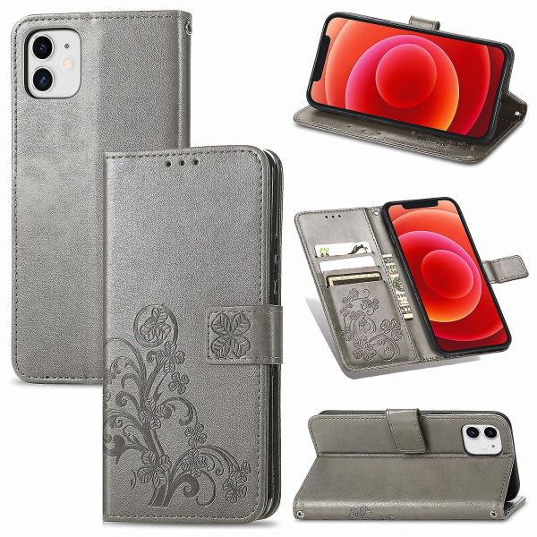 Yhteensopiva Iphone 12 case harmaa