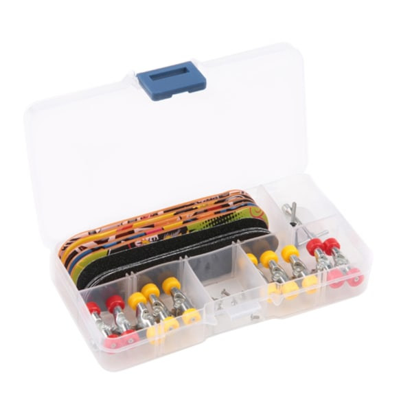 Mini Skateboard Gripbräda DIY Kit Legetøj til Teenagere Voksne Nyhed Finger Skateboard med Legering Lager Dreng Fødselsdagsgave null - 3
