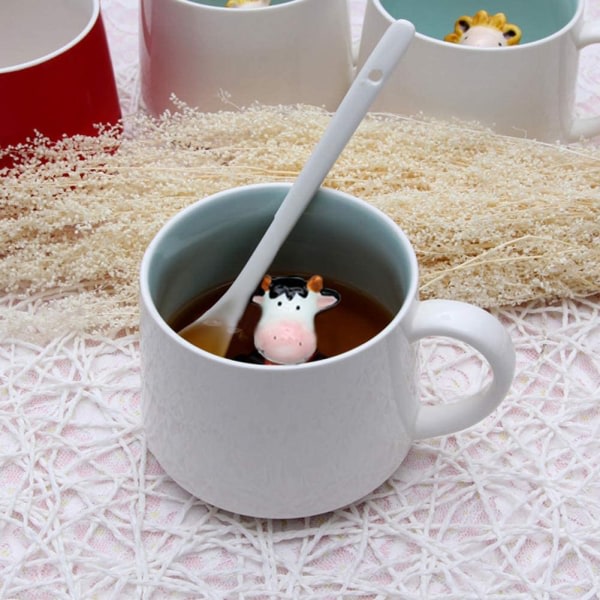 Kaffemugg Tecknad djur keramisk kopp julfödelsedagspresent