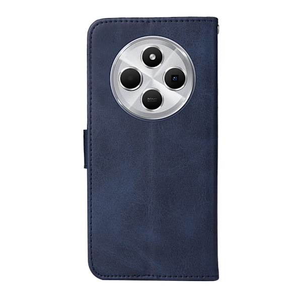 SKALO Xiaomi Redmi 14C PU-Läder Plånboksfodral - Flera färger Blue Blå