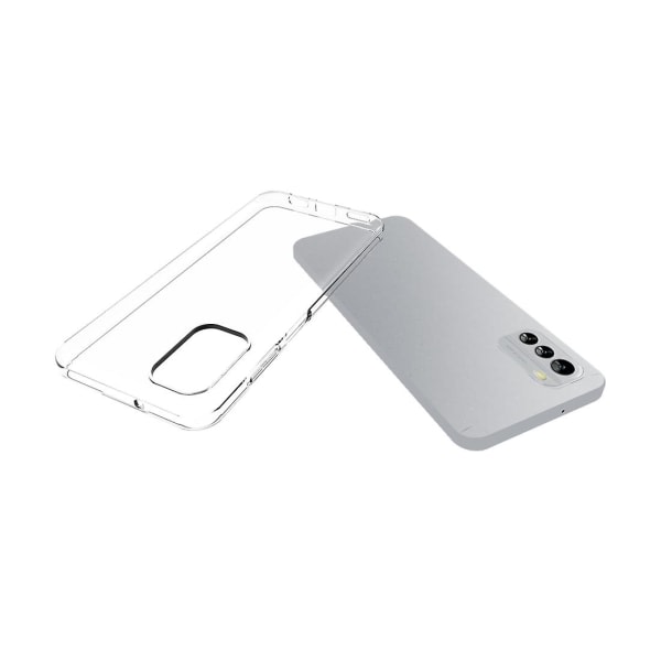 Vattentät Texture Tpu phone case för Nokia G60 5g Transparent ingen