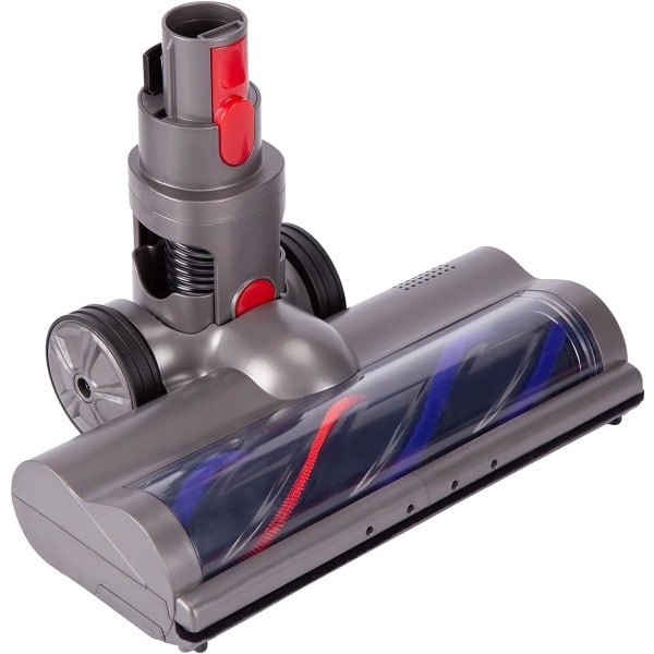 Munstykke kompatibelt med Dyson V7, V8, V10, V11, V15 støvsugere, Direct Drive Rengøringshoved med 4 forlygter til hårde gulve og tæpper