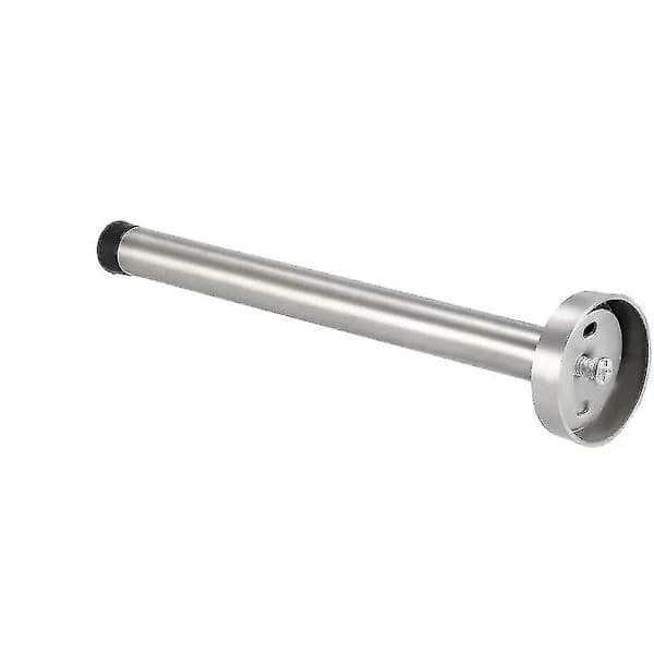 Dørstopper i rustfrit stål, vægmonteret gummistop 200 mm høj, kraftig dørstopper
