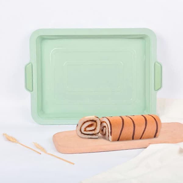 Kakeformer Non-stick Rektangulær Silikon Materiale Kjøkken Baketilbehør_tfrf