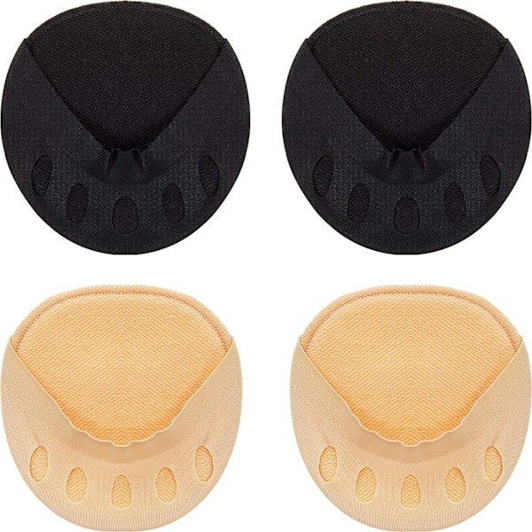 Unisex Forfodspuder - 2 Par, Åndbare, Anti-Slip, Polstring