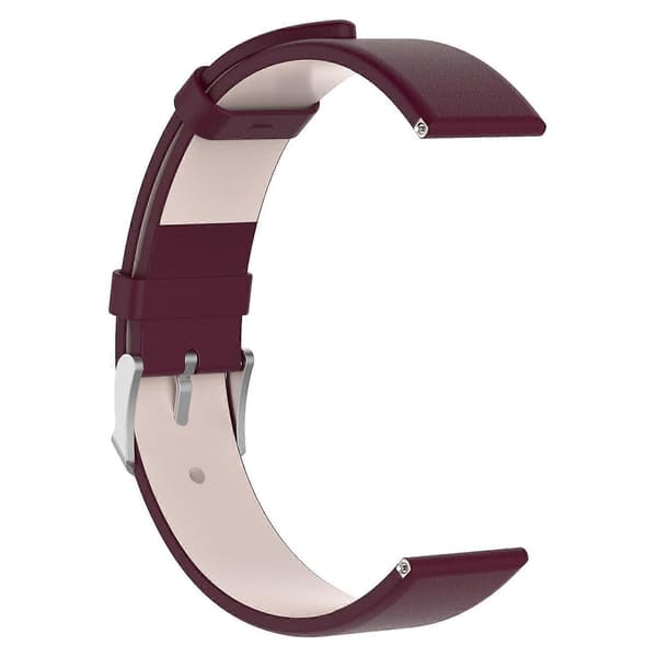 Typ B Läderarmband för Garmin Lily 2, justerbart ersättningsarmband Style E