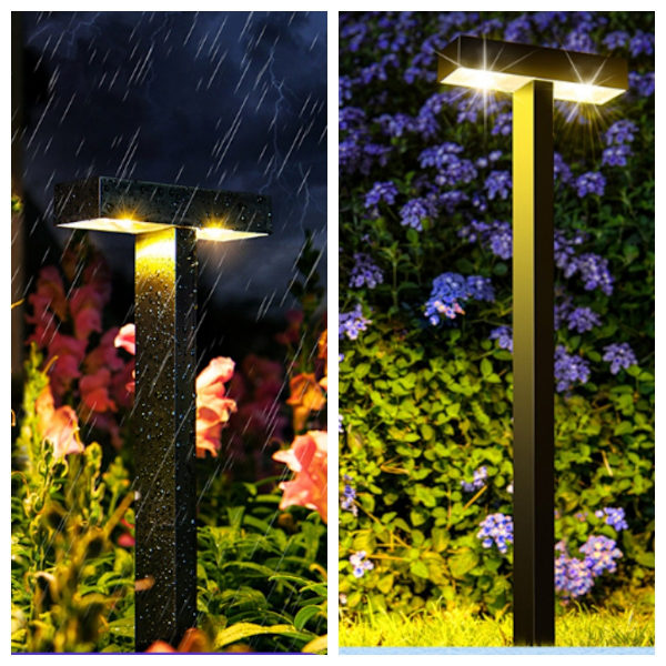 Solar Powered Garden Lights - Ground Lights - Waterproof, Automatic Switch, Easy to Install