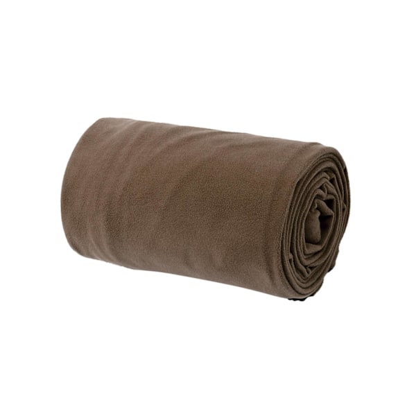 Sovsäck i mjuk fleece Liner Business Backpacking Thermal Coffee 180 x 80cm