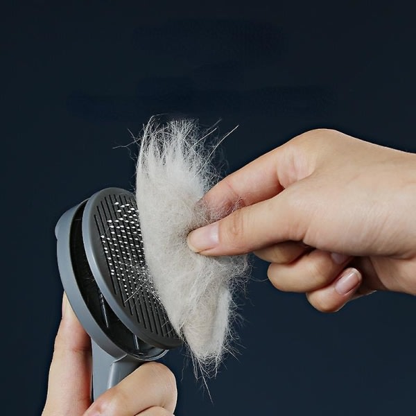 En-nyckel hårborttagning Massasje Cat Comb Pet Hårborttagning