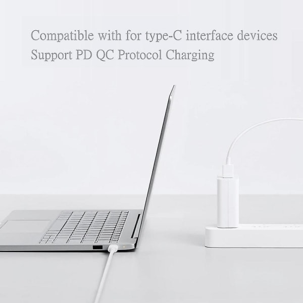 Xiaomi USB Type-C-kaapeli 6A Supernopea latausdatakaapeli Kestävä TPE USBA-USBC-latauskaapeli valkoinen none