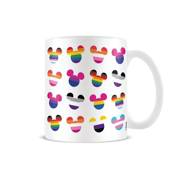 Disney Pride Mickey Mouse krus Hvid One Size