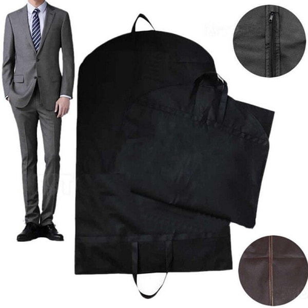 1X Kostume Kl?de Kappa T?jopbevaring Rejsetaske Cover Han sort one size