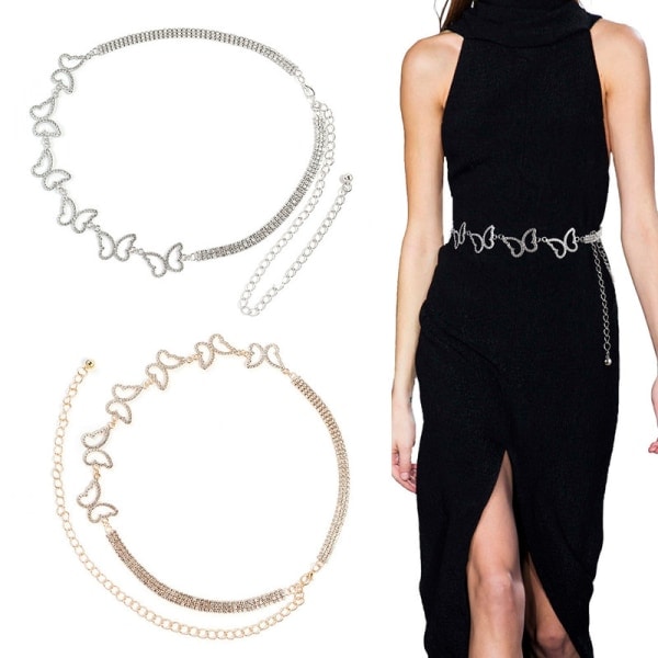 Midjekæde Layered Belly Chain