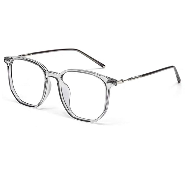 Modetrend anti-blå ljus lins stora glasögon, gjorda av