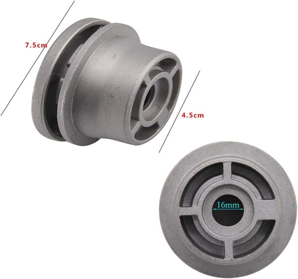 /#/2 STK Børste Kutter Hode Aluminium Universal Gress Trimmer Hode for/#/_tfrf