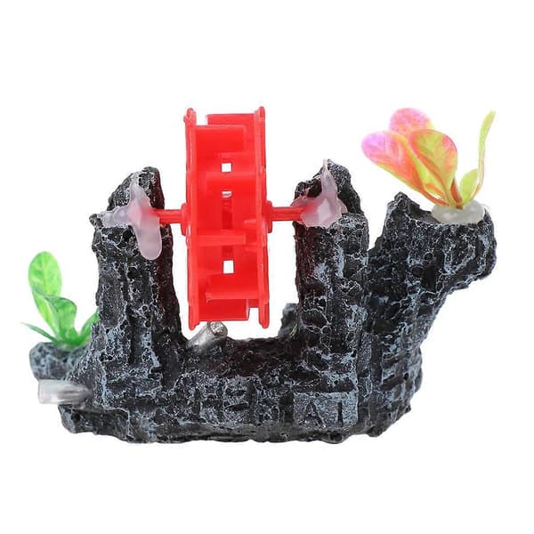 Akvarium Dekor Bjerg Grotte Beskyttelses Sten Gemmested Ornament til Terrarium_tfrf