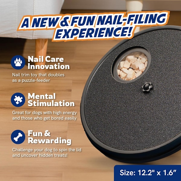 Hundeskrapestykke - Filtrimmerbrett Trimning Scratcher Box Emery Sandpapir Filing Scratch black