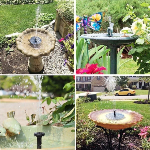 CDQ Soldriven fontænpumpe for trädgårds- og damdekoration