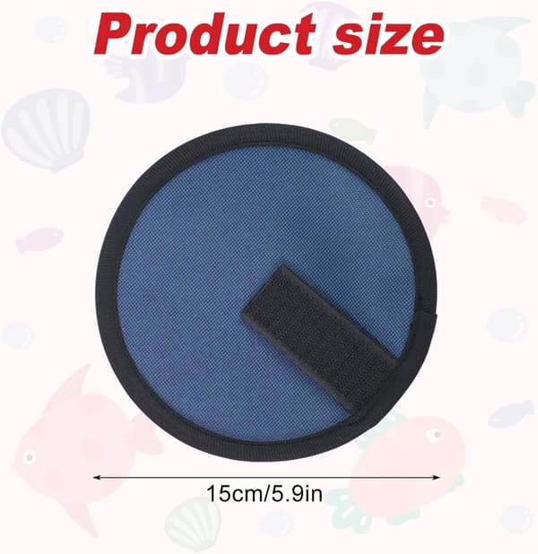 Pieces - Rod Protector for Artificial Baits - Rod Protector for Artificial Baits - Nylon Protector - for Safe Fishing - Blue - 15x15cm