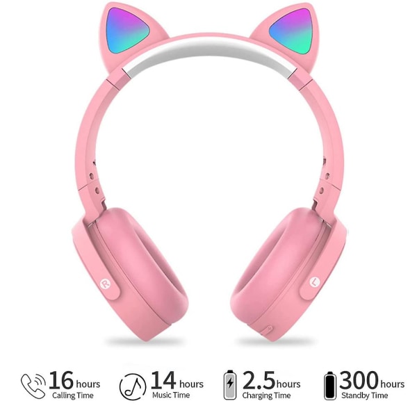 Bluetooth On-ear-hodetelefoner med popbobler, silikonpopfidget