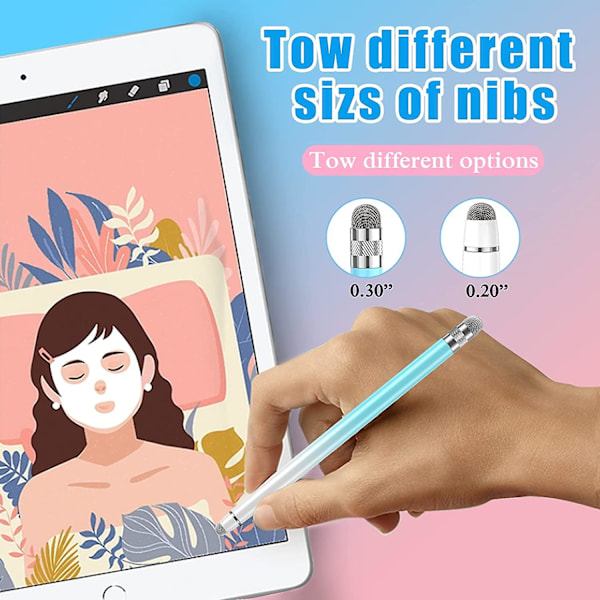 3 kpl Stylus-kyniä kosketusnäytöille, Stylus-kynä Iphone/ipad/Android-tableteille/Microsoft/Surface, yhteensopiva kaikkien kosketusnäyttöjen kanssa