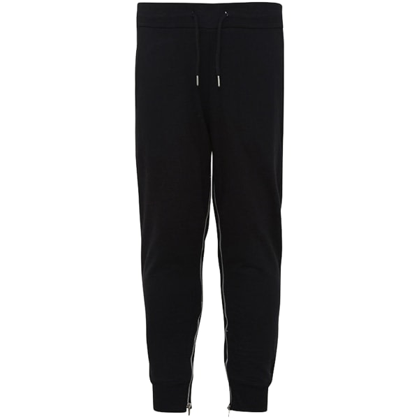 Brave Soul Mens Fredrick joggingbukser med dobbelt lynlås X Black XL zdq