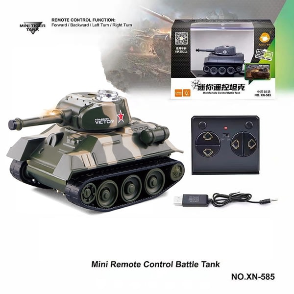 Fj?rrkontroll Small Tank Ultra-liten Mini RC Crawler Driving M C one size
