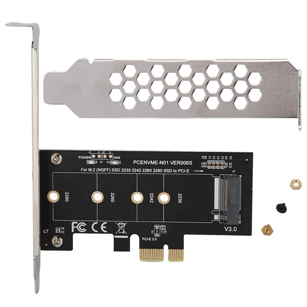 PCI-E til M.2 udvidelseskort-stikkonverter til M2 NGFF NVME harddisk