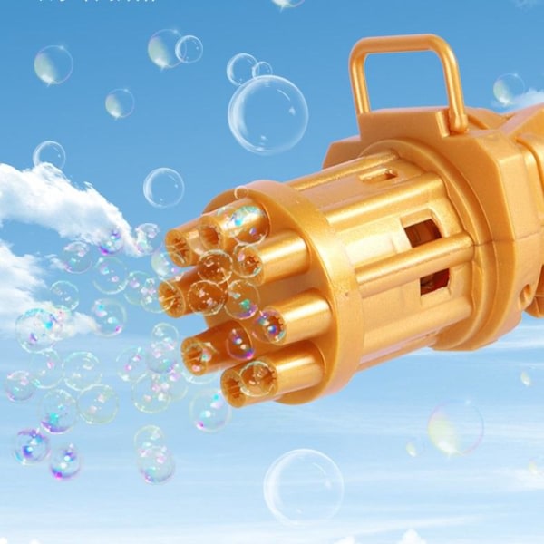 Såpbubbelpistol såpbubbelmaskin bubble gun 1 st rosa