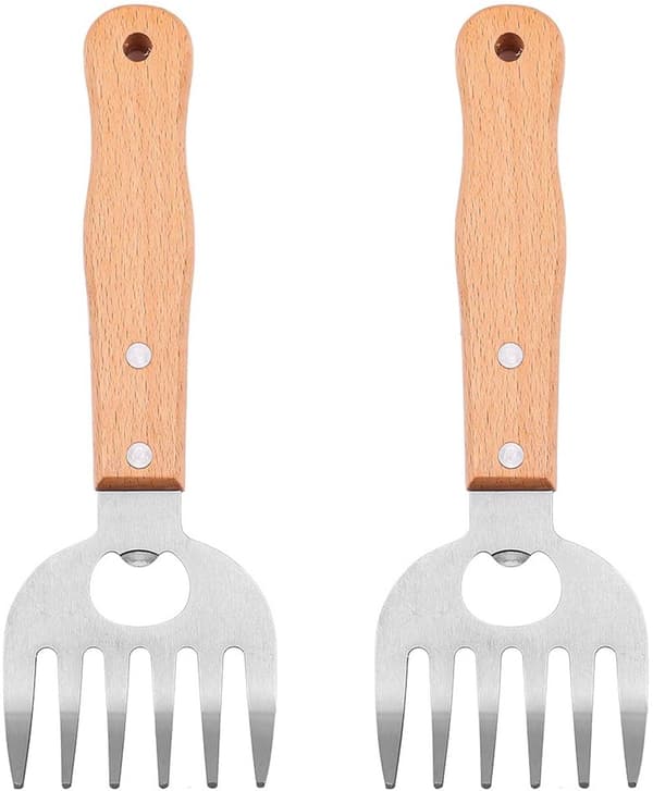 Stainless Steel Meat Shredding Claws BBQ Shredder Bear Claws Meat Handler Crusher Forks Pulled Pork Chicken Beef etc.