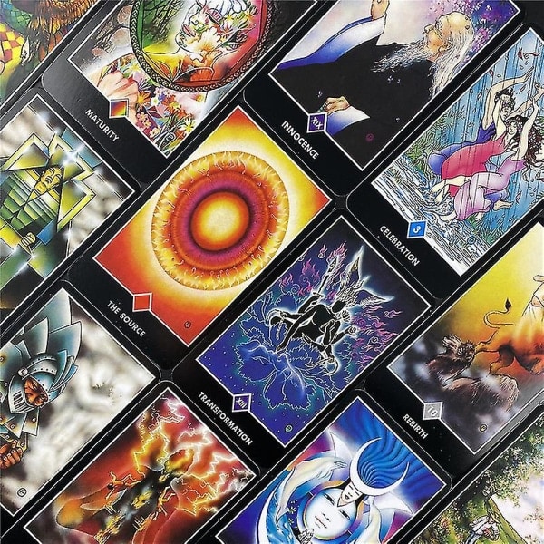 Nya Osho Zen Tarotkort Pdf Guidebok Engelsk version Oracle Deck Brädspel För Party78st Tt04 zdq