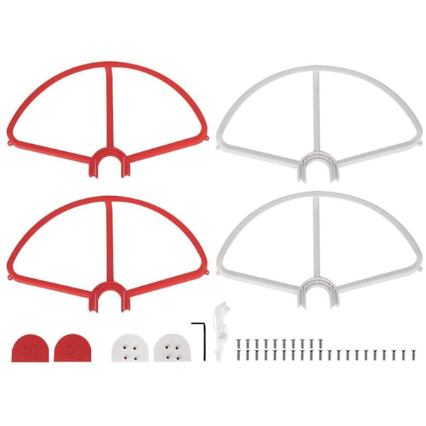 DJI Phantom Compatible Propeller Guards, Strong Lightweight Design For Extra Safety, Quick Release Snap On Off