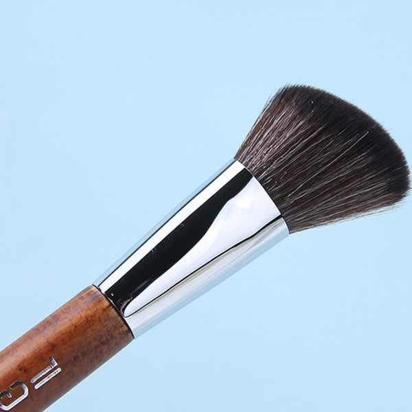Blush Brush Løs pulverborste Skønhet Kosmetisk sminkværktøj til pulverflydende krämblanding default