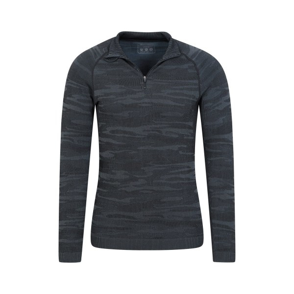 Mountain Warehouse Herr Alpine Base Layer Top XS-S Sininen XS-S zdq