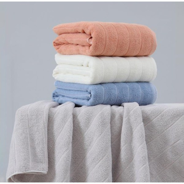 Bomullshandduk Badhandduksset Badrum Absorberande handduk Beige