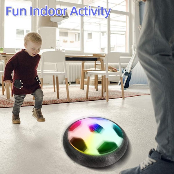 Hover Fodbold, LED Lys, Indendørs/Udendørs, Familiespil