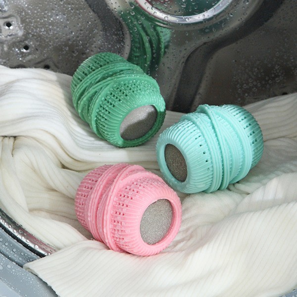 CDQ BERON Eco-Friendly Wash Ball Super Laundry Balls for 1500 Pink