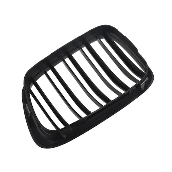 Blank sort frontgitter nyre grill dobbelt linjer til E39 5-serie 525 528 1995-2004 5113700583