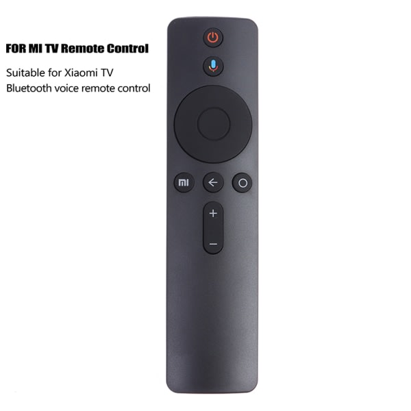 Bluetooth Voice Remote kompatibel med Mi TV MI Box 3 S 4X TV B Svart en one size