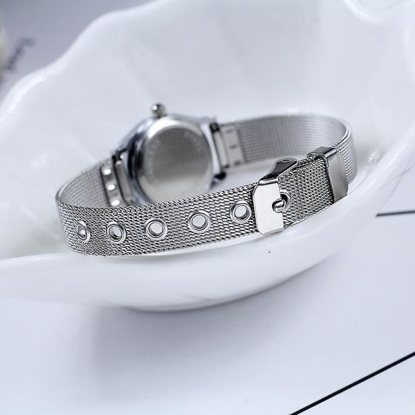 HOREDAR 3079 Fuld Stål Lille Urskive Ur Elegant Design Quartz