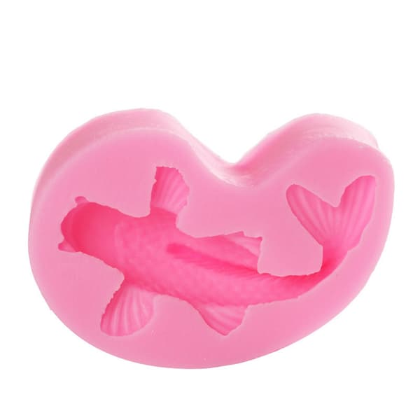 Koi-formet silikoneform til bagning af fondant, cupcakes og desserter_tfrf