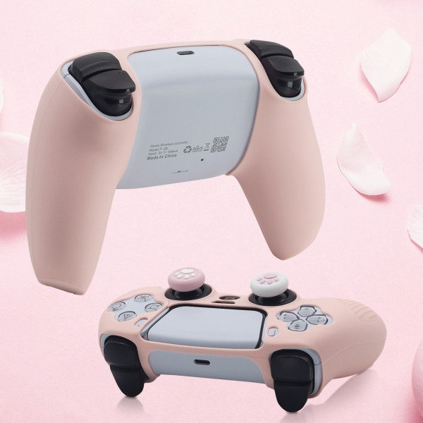 Opgraderet PS5 Gamepad-cover med joystick-cover Blå Blå