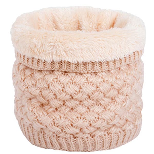 Bekvem, stilig og varm ringhals Beige_tfrf Beige