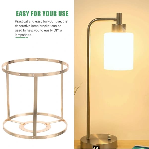 DIY Lampshade Making Frame Metal Lampshade Frame Home Metal Lampshade Rack Frame