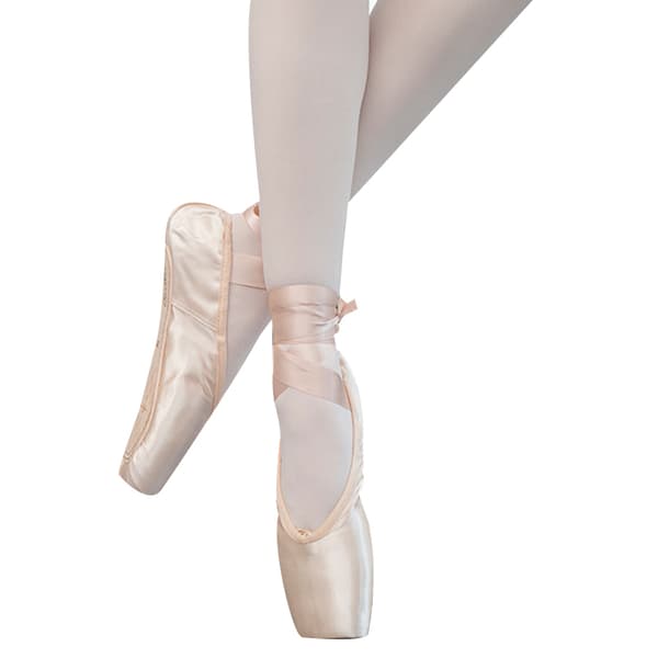Satin balletsko med bånd til piger og damer, professionelle 31