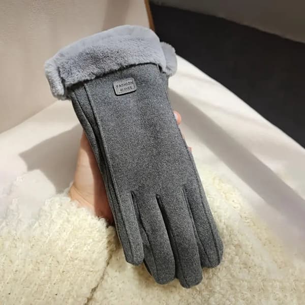 Vinterhansker for damer, vanntett, laptoprom, ferie, kontor, reise