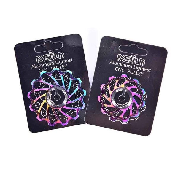 11T 13T cykel keramisk remskive aluminiumlegering bagv?xelbj?rn Multicolor 13T
